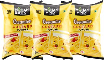 Mohan Impex 1 Kg Vanilla - Custard Powder