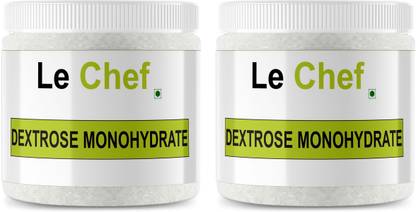 Le cHef Organic Dextrose Monohydrate |Sugar Alternative| Glucose Powder | Starch Powder