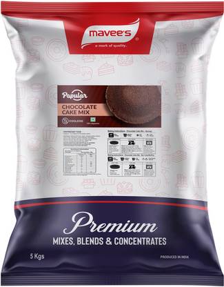 mavee's Popular - Chocolate Cake Mix Eggless, Premium Baking solutions Baking Powder