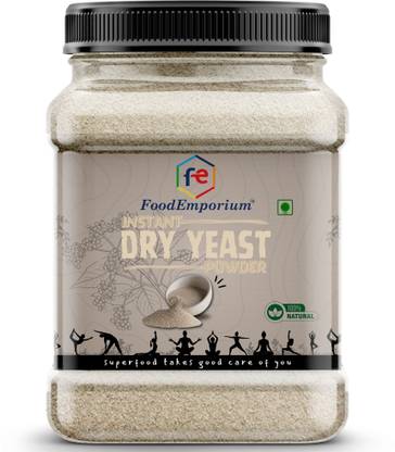 FoodEmporium Instant Dry Yeast | Dry Yeast Powder | Khamir | Yeast for Baking Bread, Cake | Yeast Powder