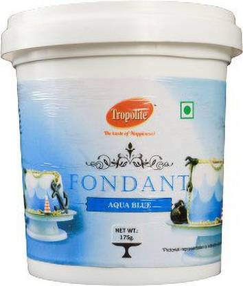 Tropolite Fondant Aqua Blue 175 g Topping Semi Solid