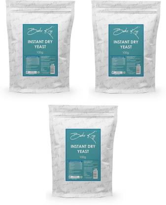 Bake King Instant Dry Yeast Powder 100gm for Pizza Base & Baking Yeast Powder