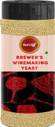 RED CLIFF Brewer's Yeast for Winemaking | High Tolerance upto 15% ABV | Yeast Solid