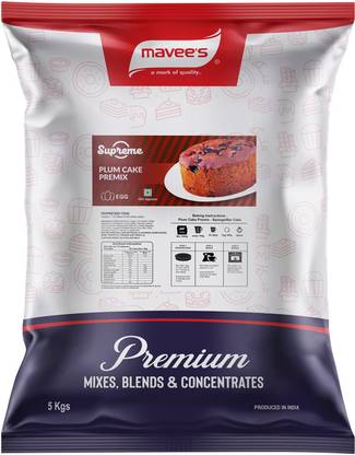 mavee's Supreme - Plum Cake Mix Egg, Premium Baking solutions Baking Powder