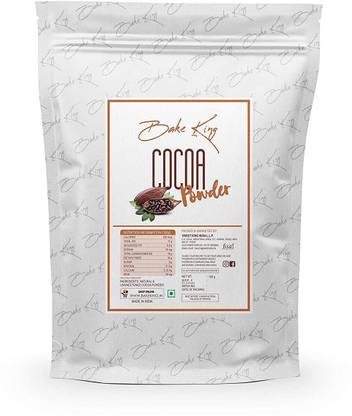 Bake King Natural Cocoa Powder for Making Cookies, Chocolate Bread, Shake, Brownies, Chocolate Desserts Cocoa Powder