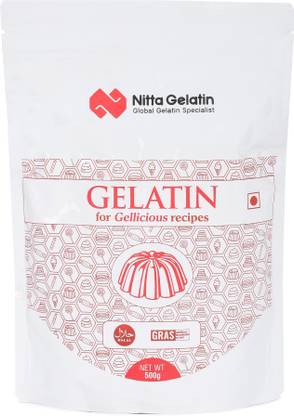 Nitta Gelatin Premium Gelatin - 200 Bloom (500 gm) Gelatin Powder