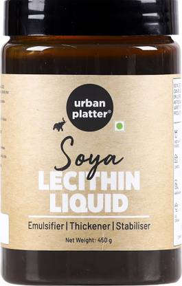 urban platter Soy Lecithin Liquid,450g (Soya lecithin | Emulsifier | Thickener | Stabiliser) Raising Ingredient Liquid