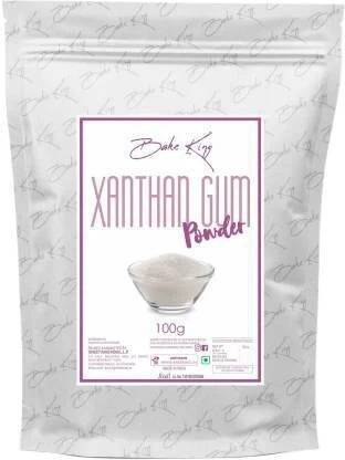 Bake King Xanthan Gum Powder 100gm (Thickening Agent, Binding Agent & Stabilizer for Food) Food Grade Quality. Xanthan Gum Powder for soups, Gluten Free Baking, Keto Diet. Xanthun Gum 100gm Baking Powder Baking Powder