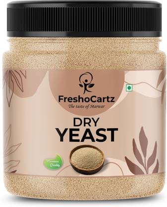 FreshoCartz Instant Active Dry Yeast for baking Bread, Cake, Pizza | Khamir Powder | East | Yeast Powder