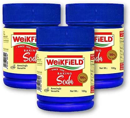 WeiKFiELD Baking Soda 100g (Pack of 3) Unique Baking Soda Paste