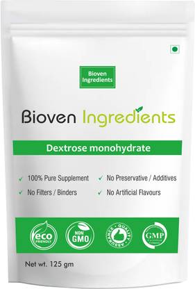Bioven Ingredients Pure Dextrose Mono-Hydrate, 125gm Baking Powder
