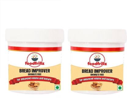 foodfrillz Bread Improver, Bromate Free, 100 g Raising Ingredient Powder
