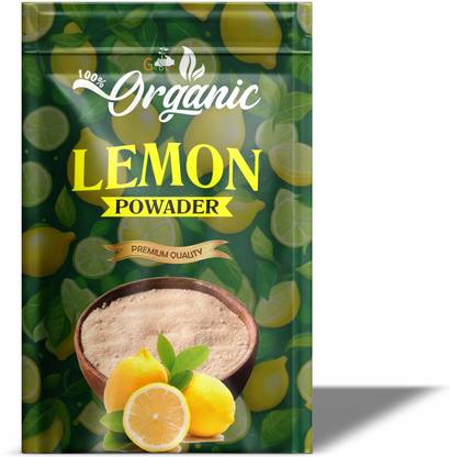 Groly 100% Organic Lemon Powder | Citric Acid Powder | Perfect for Cooking & Juices Citric Powder