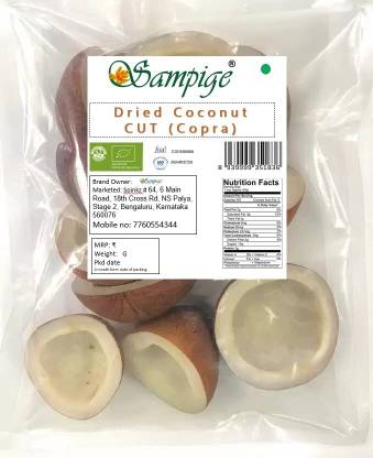 Sampige sukha nariyal 250 grams Coconut Solid