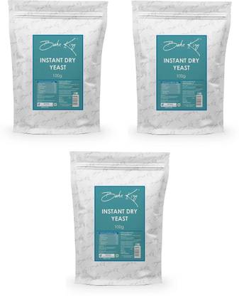 Bake King Instant Dry Yeast Powder 100gm for Pizza Base & Baking Yeast Powder