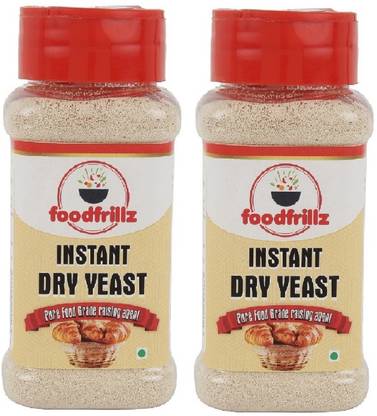 foodfrillz Instant Dry Yeast Powder Single pack 200 g Yeast Crystals