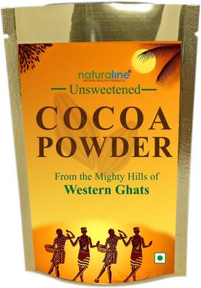 naturaline Unsweetened Natural Cocoa Powder 150g | For making Chocolate & Chocolate Drink Cocoa Powder