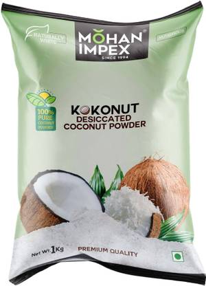 Mohan Impex Desiccated Pouch [Pack of 1] Coconut Powder