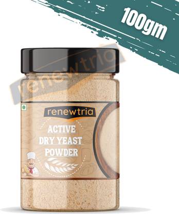 RENEWTRIA Instant Dry Yeast Powder for kulchas, naans, pizza, pao, breads making Yeast Powder