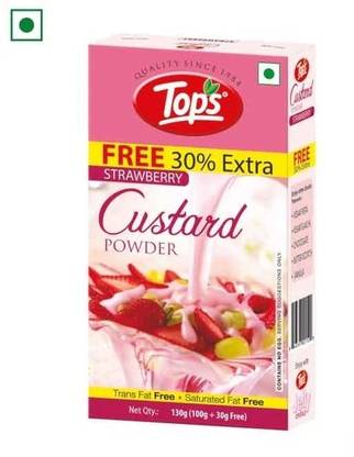 Tops Strawberry Custard Powder