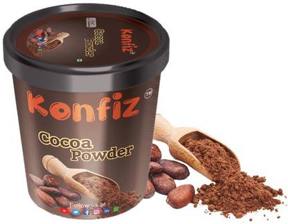 KONFIZ Dark Cocoa Powder 100gms Cocoa Powder