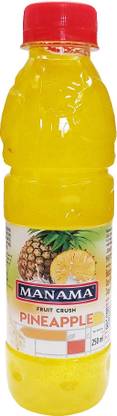 MANAMA Pineapple Crush, Topping for Ice Creams, Cakes & Shakes Topping Liquid