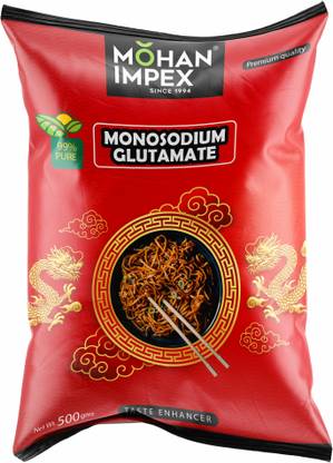 मोहन इम्पेक्स मोनोसोडियम ग्लूटामेट (MSG) अजीनोमोटो चाइनीज़ टेस्ट, 500 gm (1 का पैक) मोनोसोडियम ग्लूटामेट (MSG) पाउडर