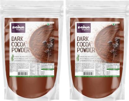 paiya organics Dark Cocoa Powder Rich Indulgent Flavor Unsweetened & Alkalise for cake & shake Cocoa Powder