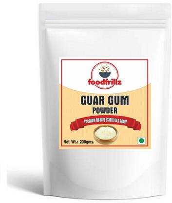 foodfrillz GUAR GUM POWDER 200 g single pack Starch Powder