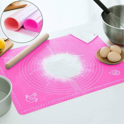 AnjaniputrA Silicone Baking Mat, Silicon Rolling Mat or Silicone Baking Sheet Flap Cover Food-grade Silicone Baking Mat
