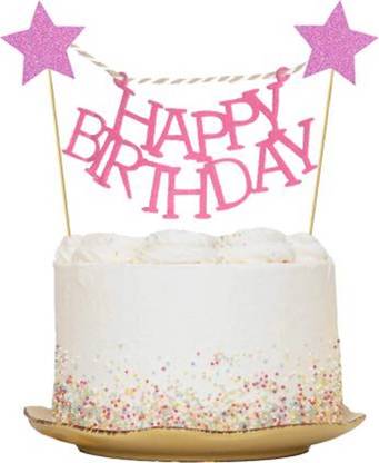 Bash N Splash HAPPY BIRTHDAY FOAM BANNER CAKE TOPPER Cake Topper
