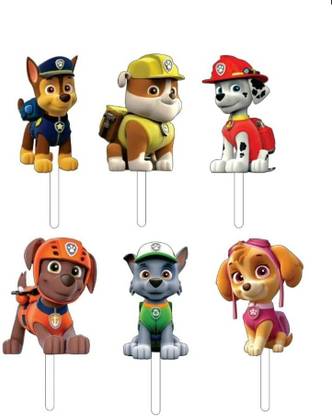 giftsrus Paw Patrol CupCake Topper Cake Topper