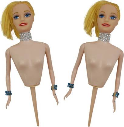 KONFIZ Cake Doll Premium With Crown & Ribbon Food Grade Material (2 Dolls) Edible Cake Topper