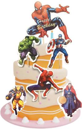 PrezzieBush SPIDER MAN Cake Toppers Cake Topper