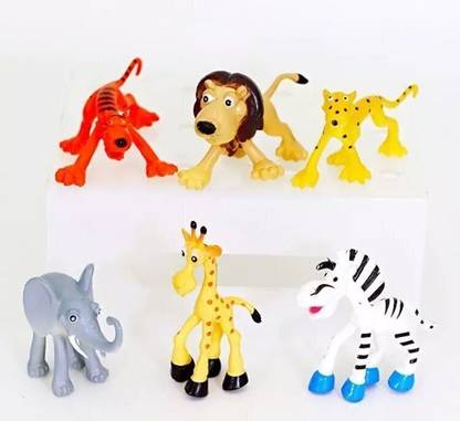 Bakewareind animal zoo toy cake topper Cake Topper