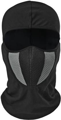zaysoo Black Bike Face Mask for Men & Women