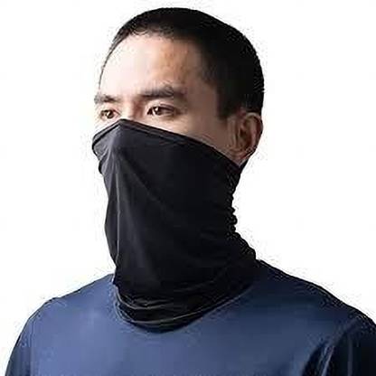 Atipriya Black Helmet Skull Cap for Men & Women