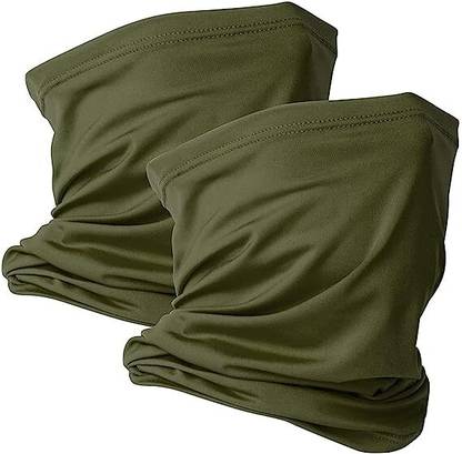 plutoprom Green Bike Face Mask for Men & Women