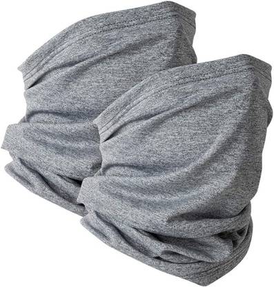 plutoprom Grey Bike Face Mask for Men & Women