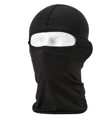 P A Black Bike Face Mask for Men