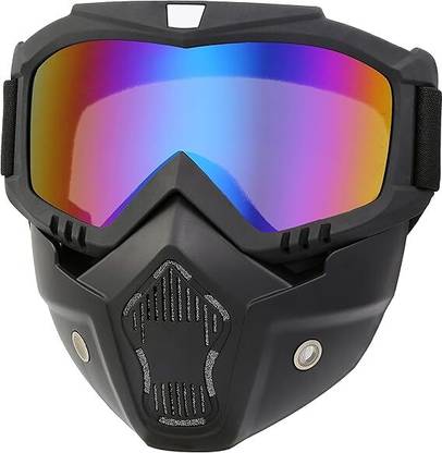 DebRifo Multicolor Bike Face Mask for Men & Women