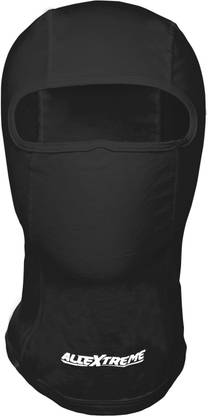 ALLEXTREME Black Bike Face Mask for Men