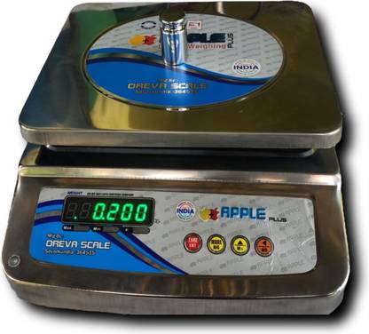 Apple Plus Table top 30kg Dual Green display digital weighing scale Balance Scale