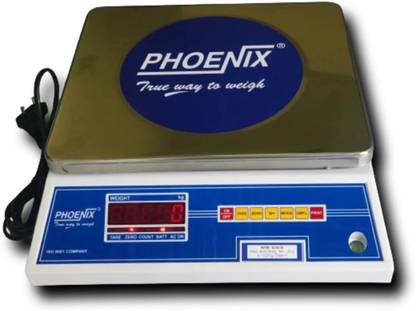 ONETRACK Phoenix NPW Digital Weight Machine (Dual Red Bright Display) Balance Scale