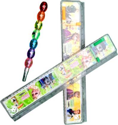 TKH Scale 20 cm With Ball Game and Pencil Art Frozen 2 pc Balance Scale