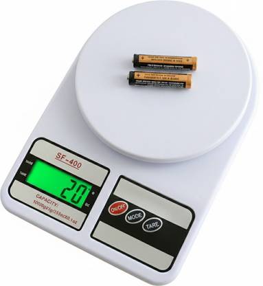 NIBBIN 10kg High Precision, Fast Response Sensor Weight Machine For Kitchen & Lab Use Balance Scale
