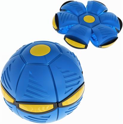 TodFod Magic Flying Ball for Kids – Transforming Deformation Soccer Disc Toy 3 Ball Hopper