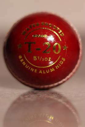 LSISPORTS T-20 RED LEATHER BALL Cricket Leather Ball