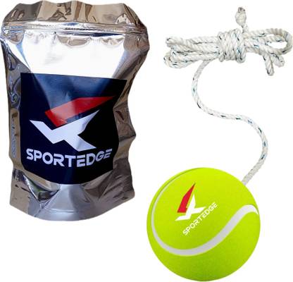 sportedge Hanging tennis Cricket Practice Ball solo Training Practice Indoors & Outdoors Cricket Tennis Ball