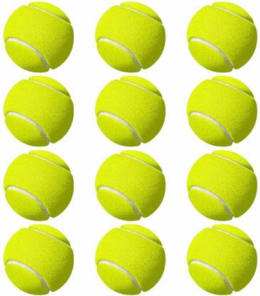 TrofT green tennis balls pack of 12 Tennis Ball